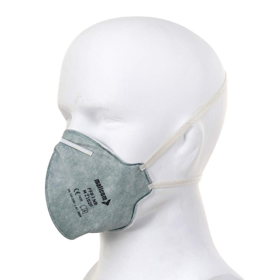 M2102P Disposable Face Masks - 3-Ply Breathable Protection for Daily Use, Travel & Work - 50 Pack (Blue) - Perfect for Commuting, Shopping & Public Safety