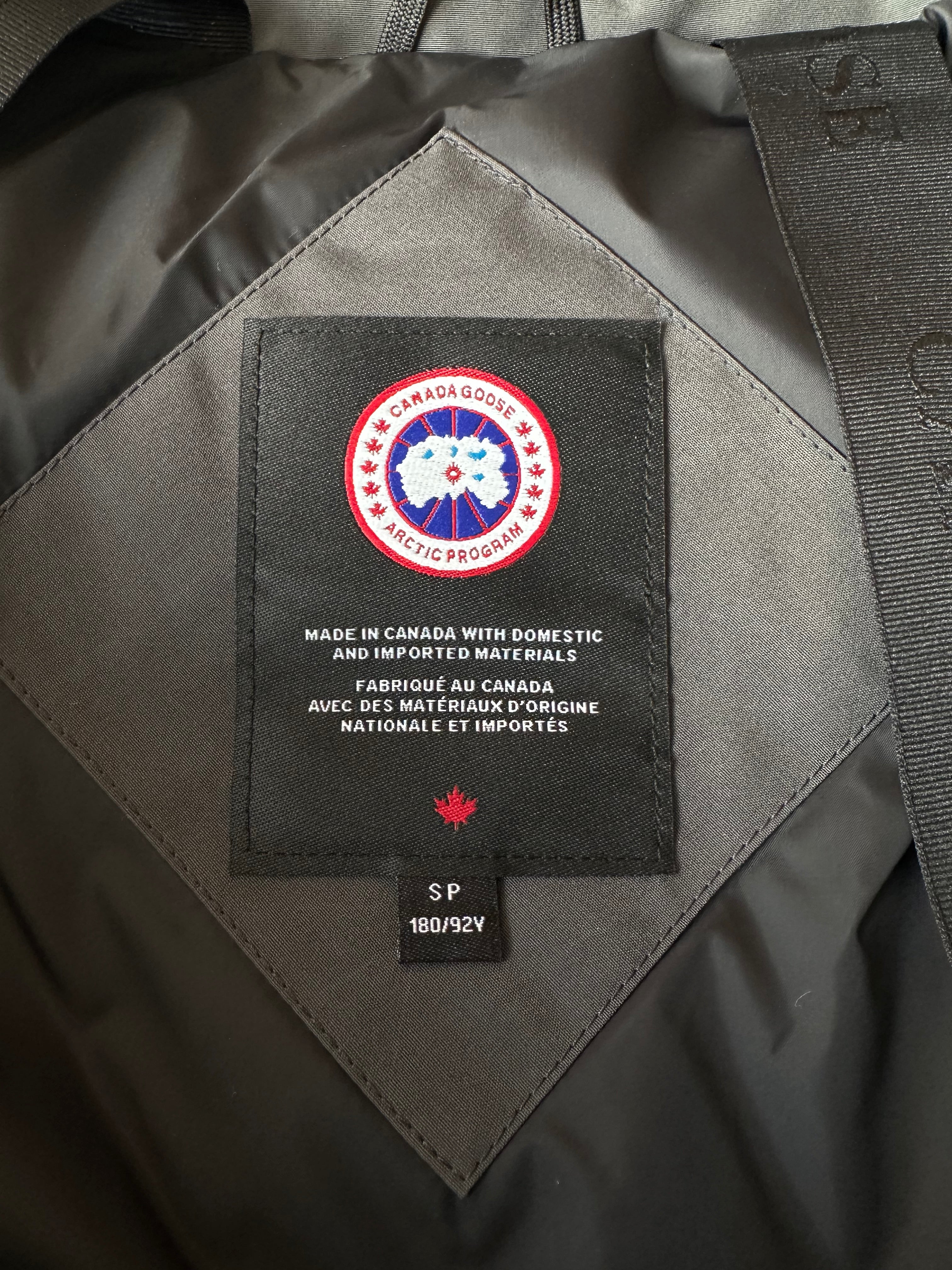 Canada Goose Graphite Wyndham Men's Winter Jacket - Waterproof Windproof Parka for Extreme Cold Weather - Perfect for Snowboarding, Skiing & Outdoor Adventures