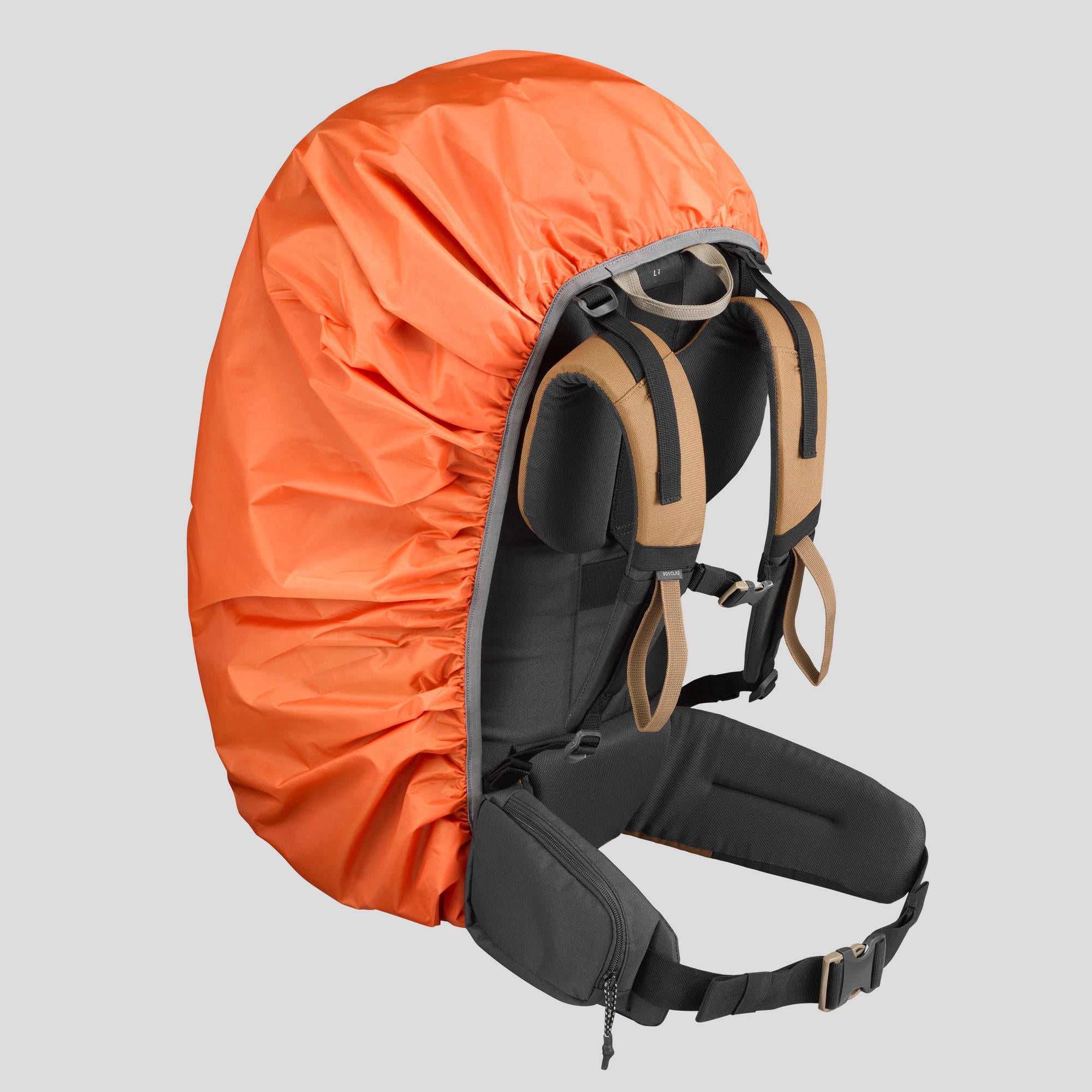 Forclaz 70-100L Lightweight Hiking Backpack with Waterproof Rain Cover - Perfect for Outdoor Camping, Trekking & Travel Adventures