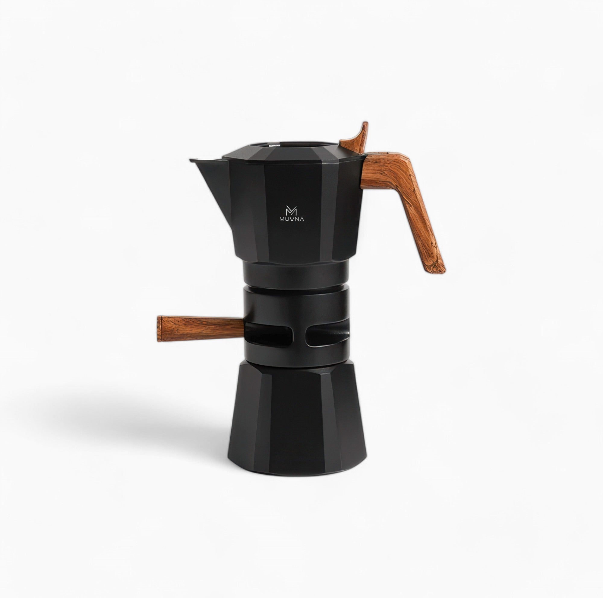 Premium Stainless Steel Moka Pot - 6 Cup Italian Espresso Maker for Stovetop - Strong Coffee Like Espresso - Perfect for Home, Office & Camping Use