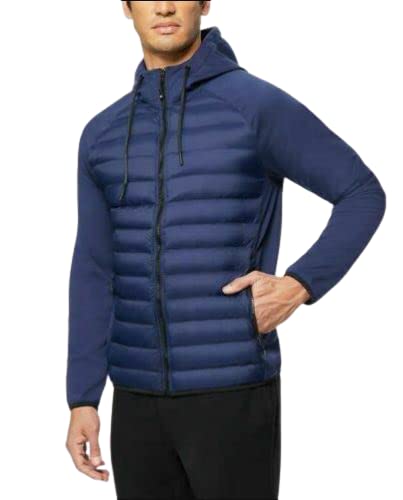 32 Degrees Heat Men's Thermal Vest - Dark Waves - Medium Size - Lightweight Warm Layering for Outdoor Winter Activities, Hiking & Work