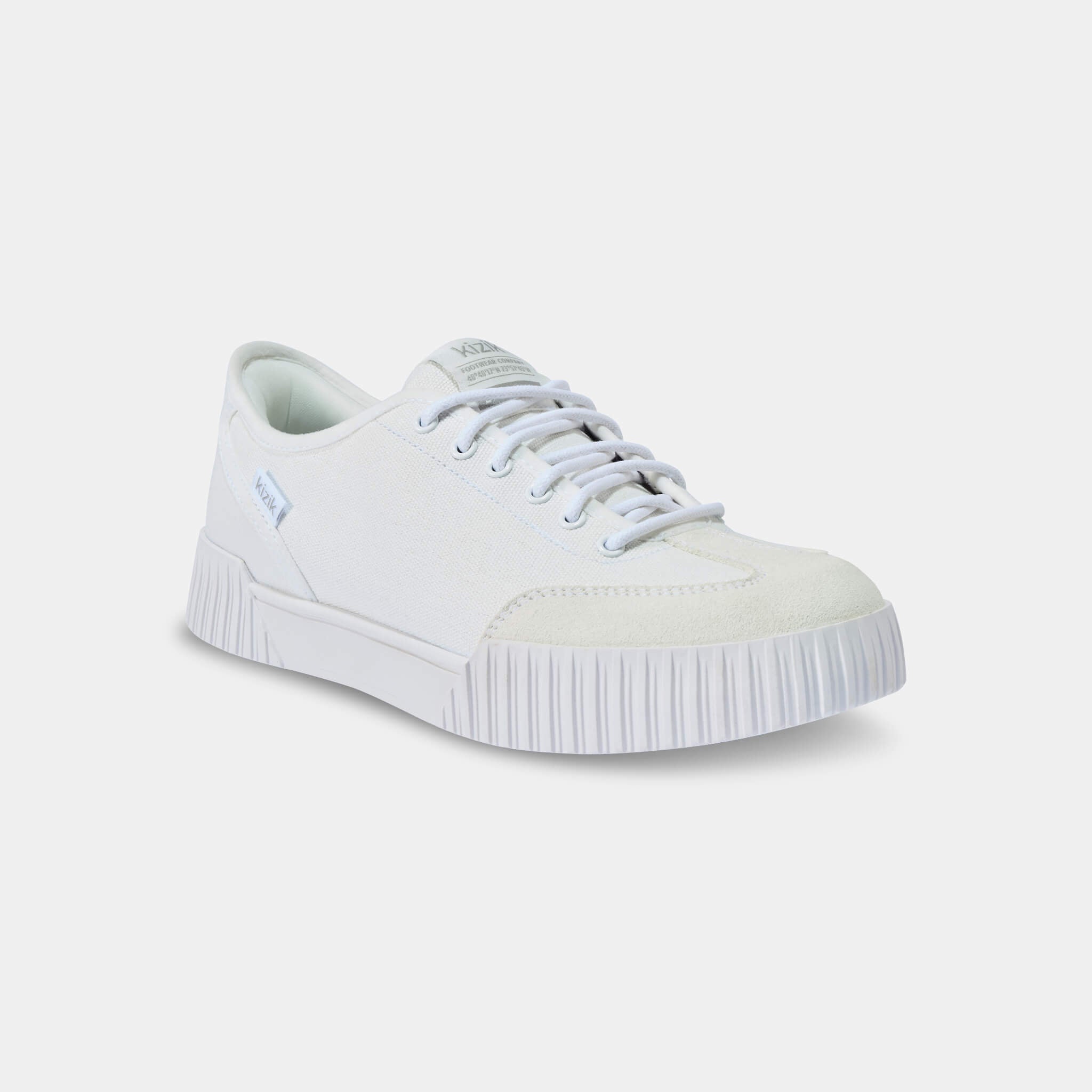 Women's Brooklyn Sneakers - Bright White Casual Shoes for Walking, Running & Everyday Wear | Comfortable & Stylish Footwear for Women