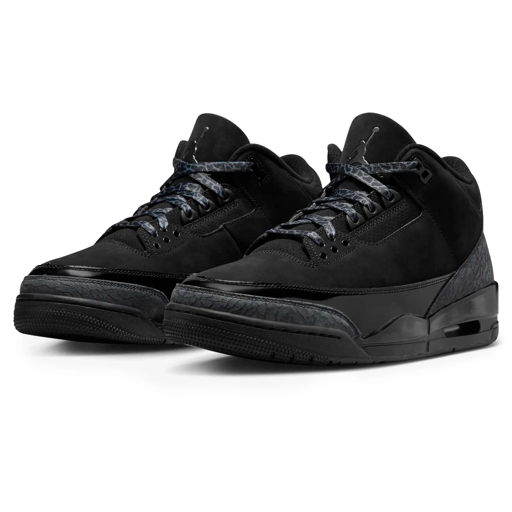 Air Jordan 3 Retro Black Cat Sneakers (2025) - Men's Basketball Shoes for Streetwear & Casual Style