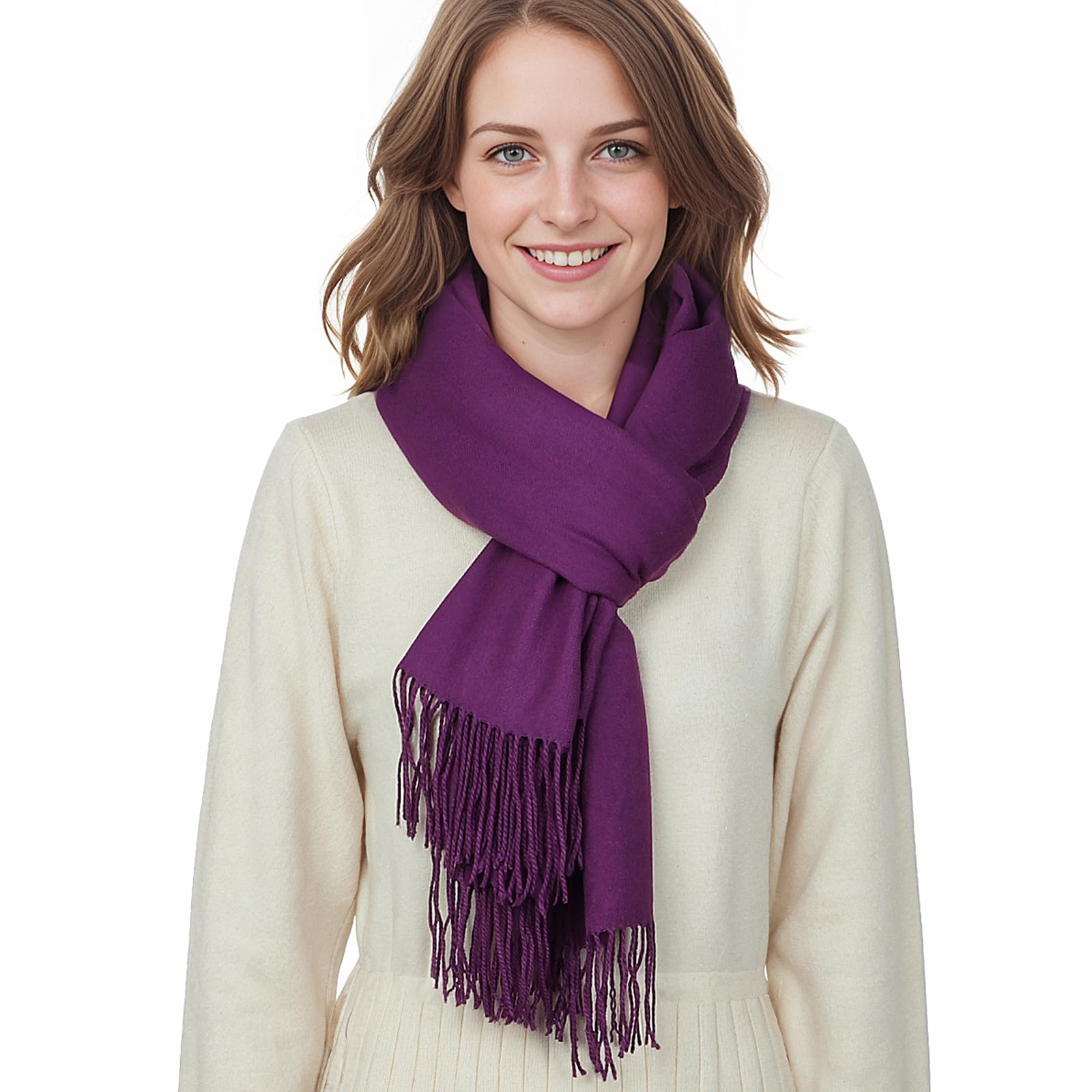 Luxury Pashmina Shawl Wraps for Women - Extra Large Soft Winter Scarf, Elegant Evening Shawl for Dresses & Wedding Accessories - Perfect for Formal Events, Parties & Cold Weather