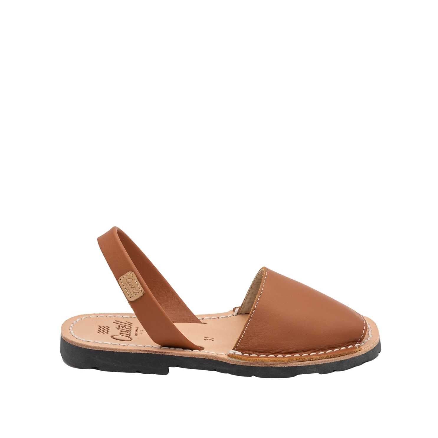 Kids Plain Leather Avarcas Sandals - Comfortable & Durable for Boys & Girls - Perfect for Beach, School & Outdoor Play