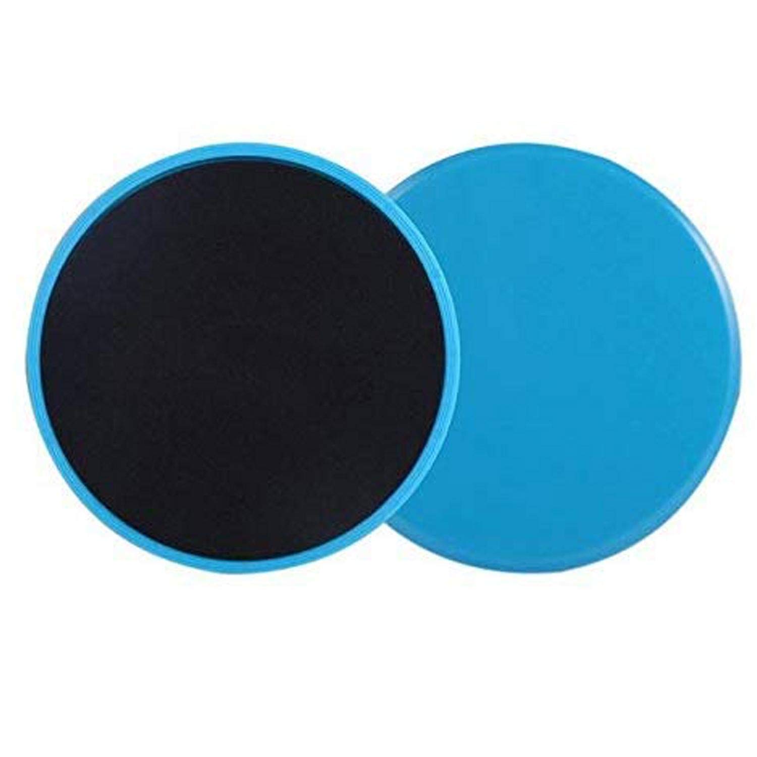 Runee Gliding Disc Sliders - Dual Sided Core Workout for Home & Travel Fitness