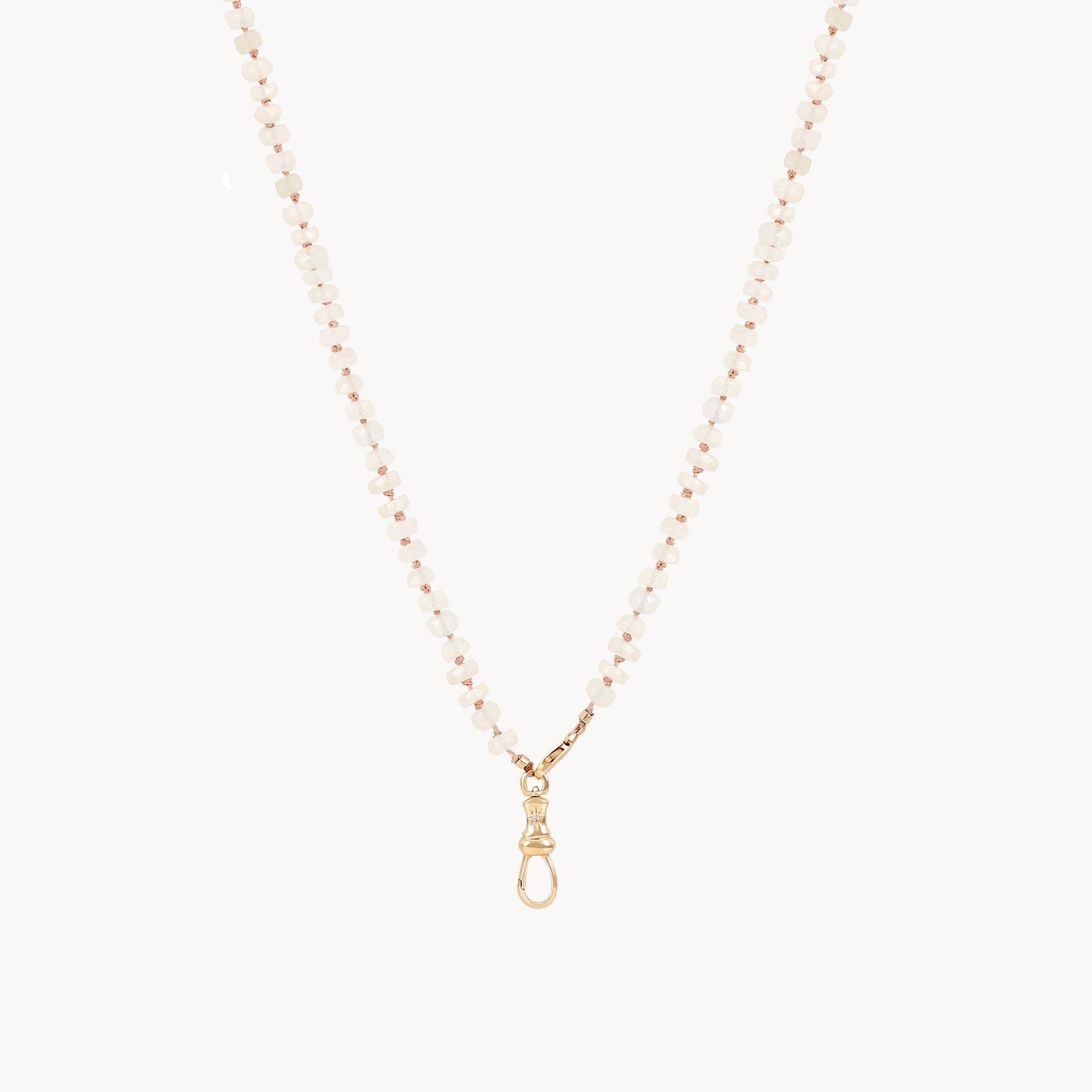 10K Yellow Gold Fire Opal Beaded Mood Necklace - Elegant & Colorful Gemstone Jewelry for Women | Perfect for Parties, Weddings & Everyday Wear