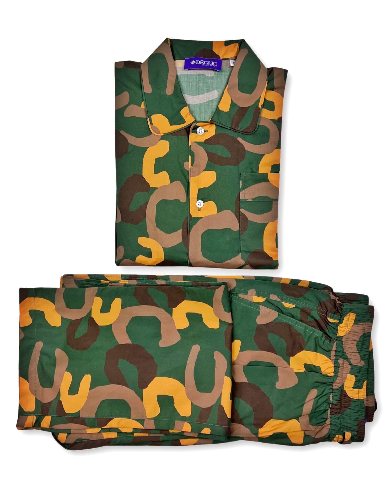 DÉCLIC Guerilla Pajamas for Women - Soft & Comfortable Sleepwear Set for Lounge & Nightwear - Perfect for Relaxing at Home, Travel & Gift Giving