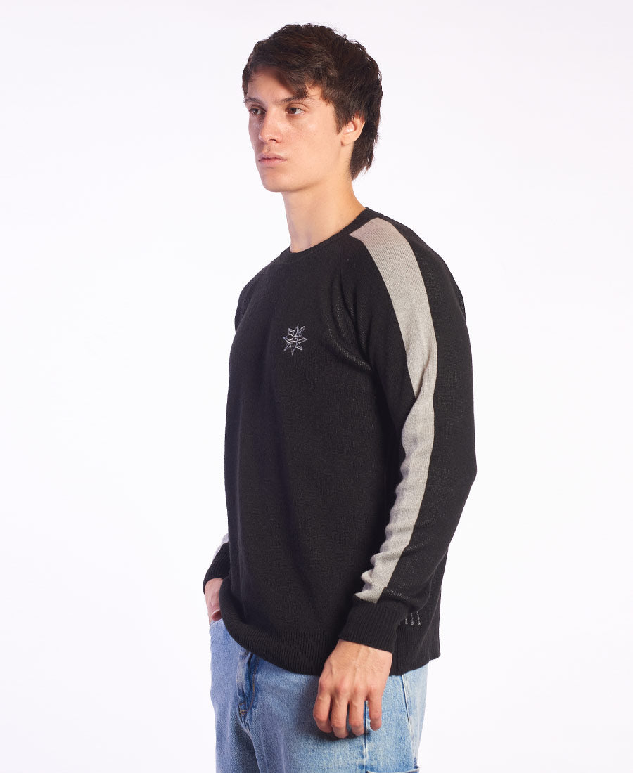 Rip Curl H SW Crew Ravelson Sweater for Men - Warm & Comfortable Knit Pullover - Perfect for Casual Wear, Outdoor Activities & Winter Layering