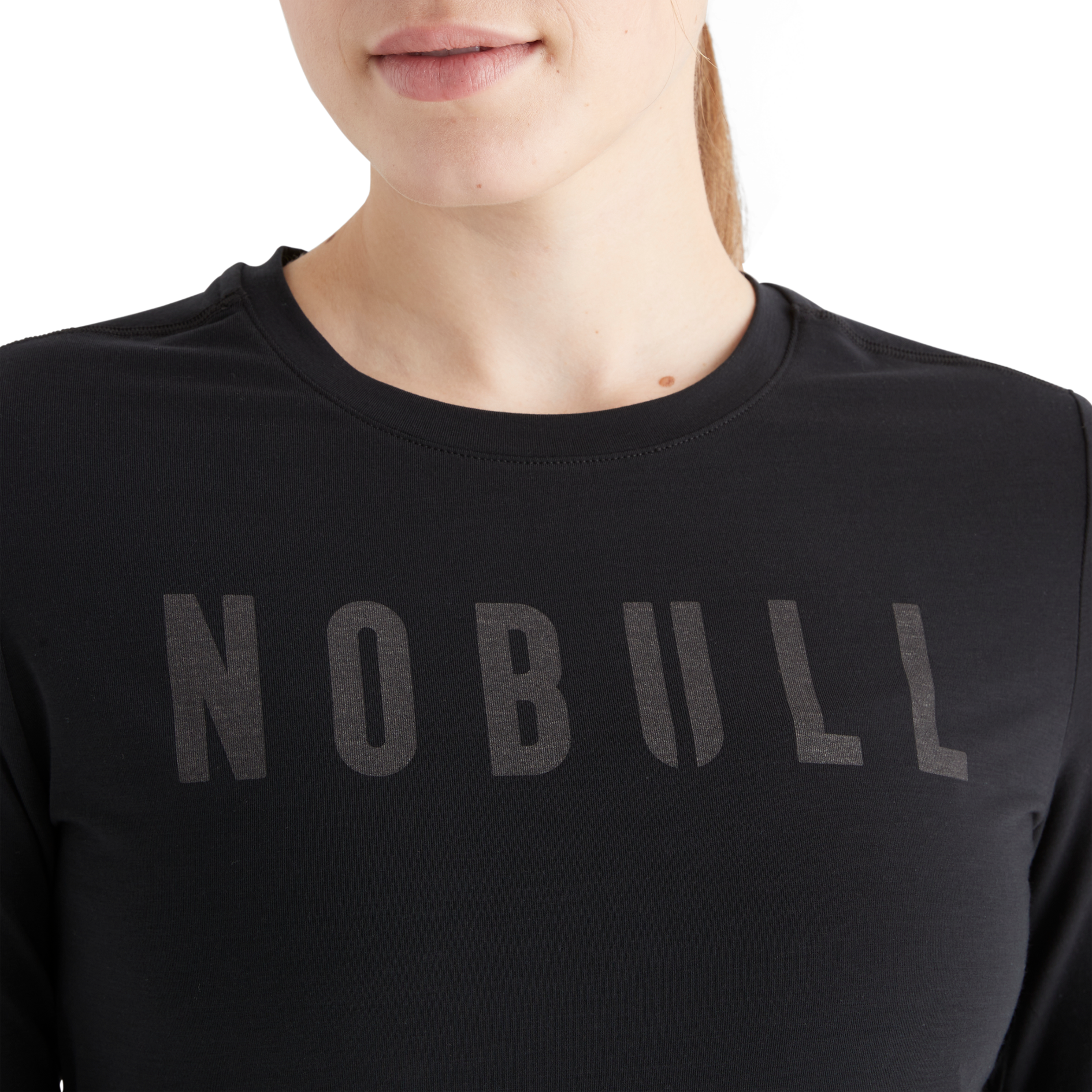 NOBULL Women's Long Sleeve T-Shirt - Workout, Gym & Everyday Wear - Moisture Wicking Athletic Top for CrossFit, Running & Casual Outfits