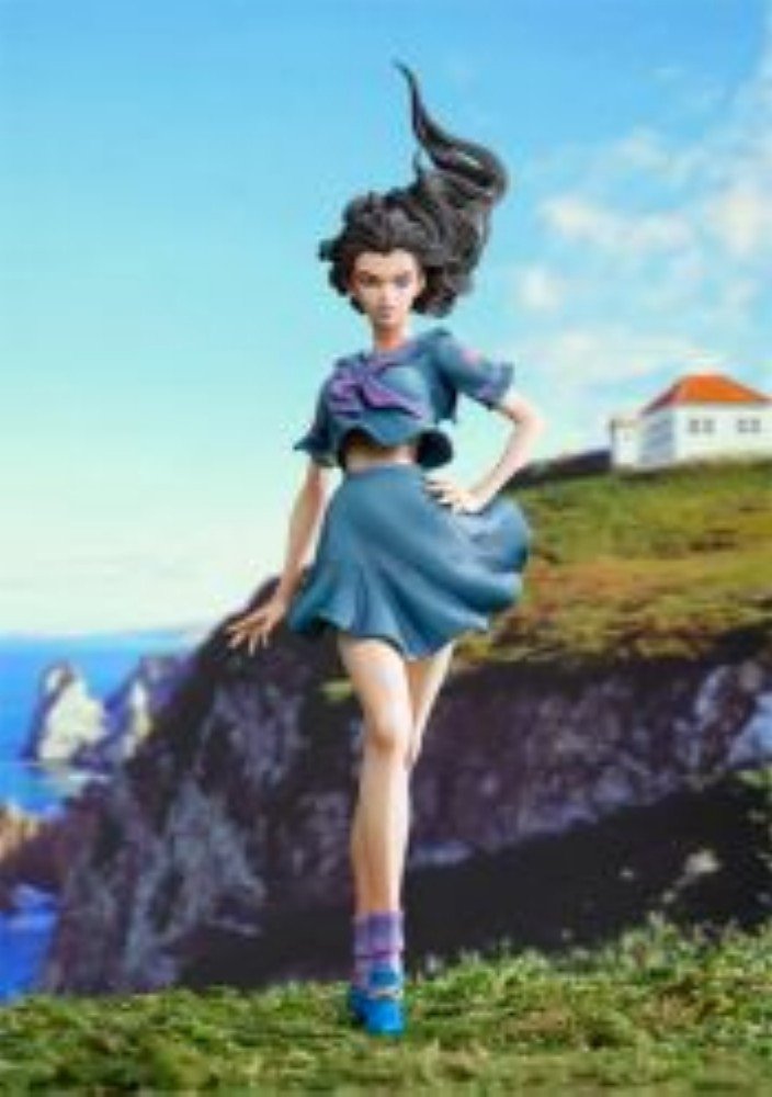 JoJo's Bizarre Adventure Part 4 Yukako Yamagishi Anime Statue - Japanese Import Collectible Figure for Anime Fans & Home Decor