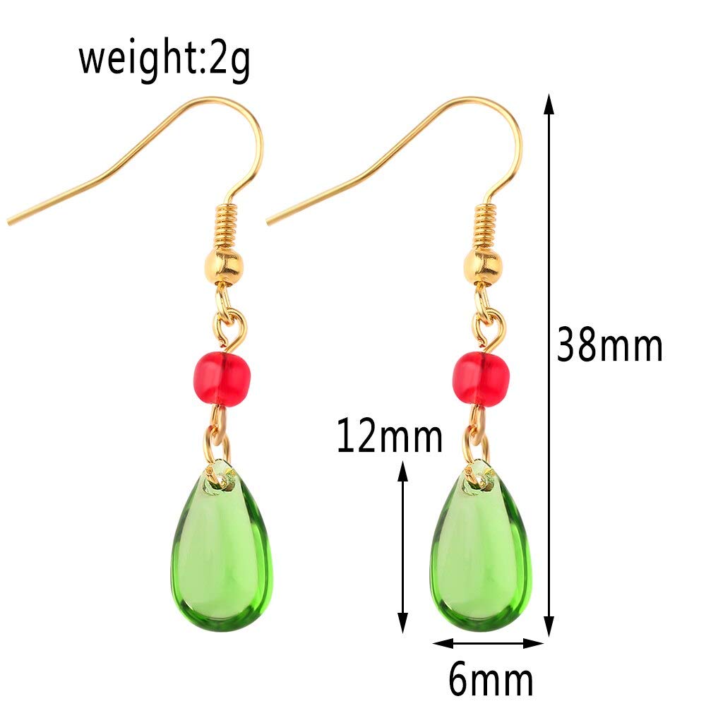 Howl's Moving Castle Cosplay Earrings - Handmade Jewelry for Anime Fans | Perfect for Halloween, Cosplay Events, and Ghibli Themed Parties