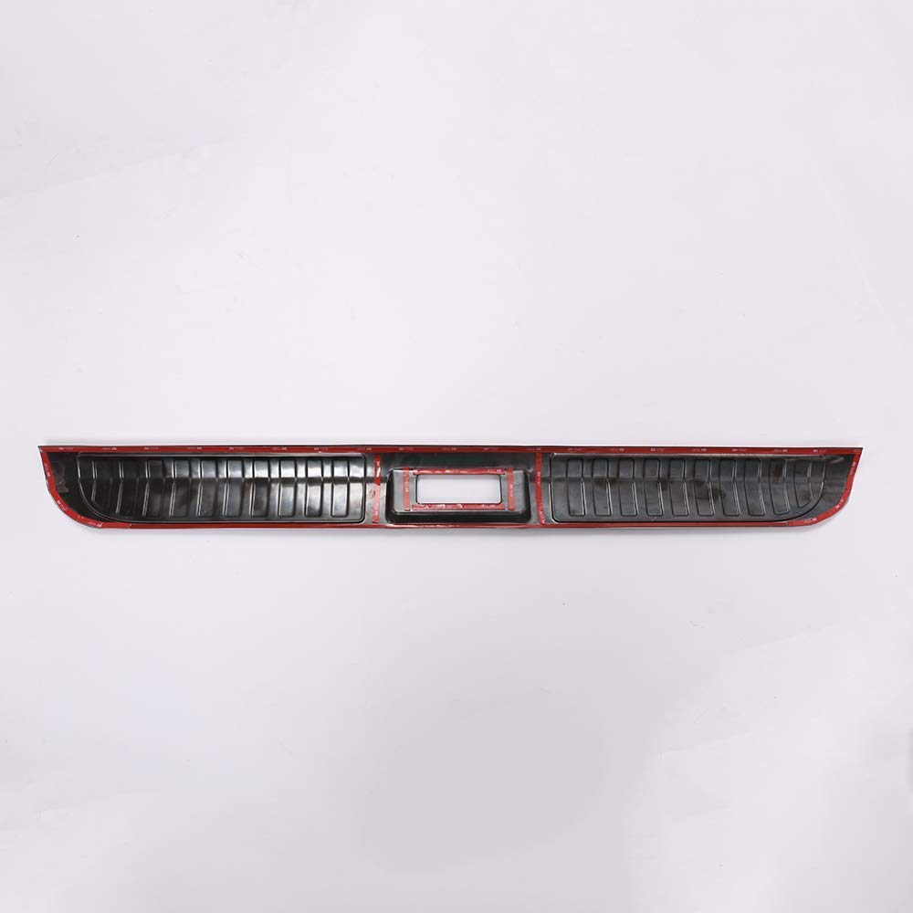 304 Stainless Steel Rear Inner Door Bumper Protector Plate Trim for Land Rover Range Rover Sport 2014-2020 - Durable Car Accessories (Black) | Perfect for Off-Roading & Daily Protection