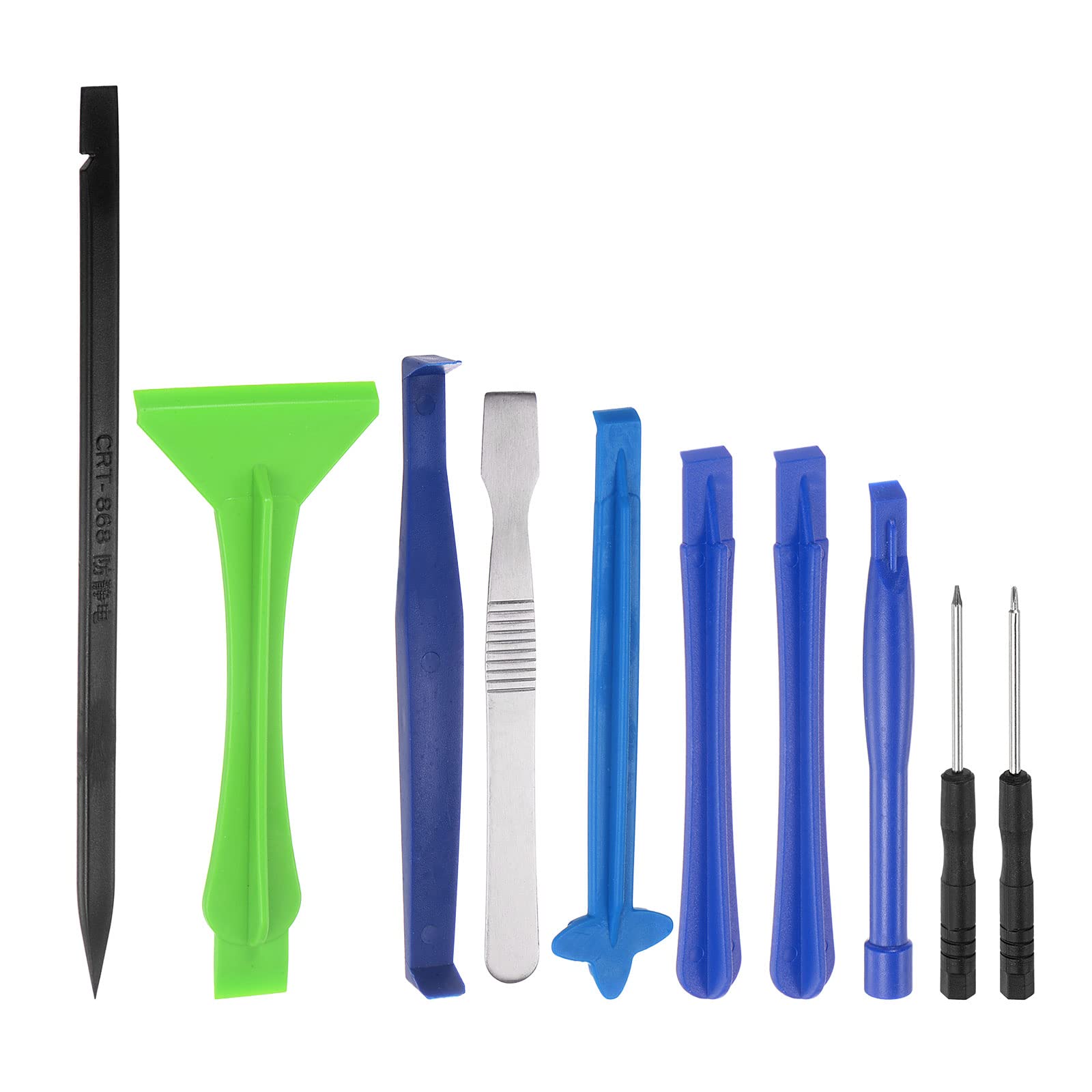 uxcell 10-in-1 Magnetic Precision Screwdriver Set - Electronics Repair Tool Kit for iPhone, Android, Laptop, PC & Small Appliances - Perfect for DIY Home Repairs and Tech Maintenance