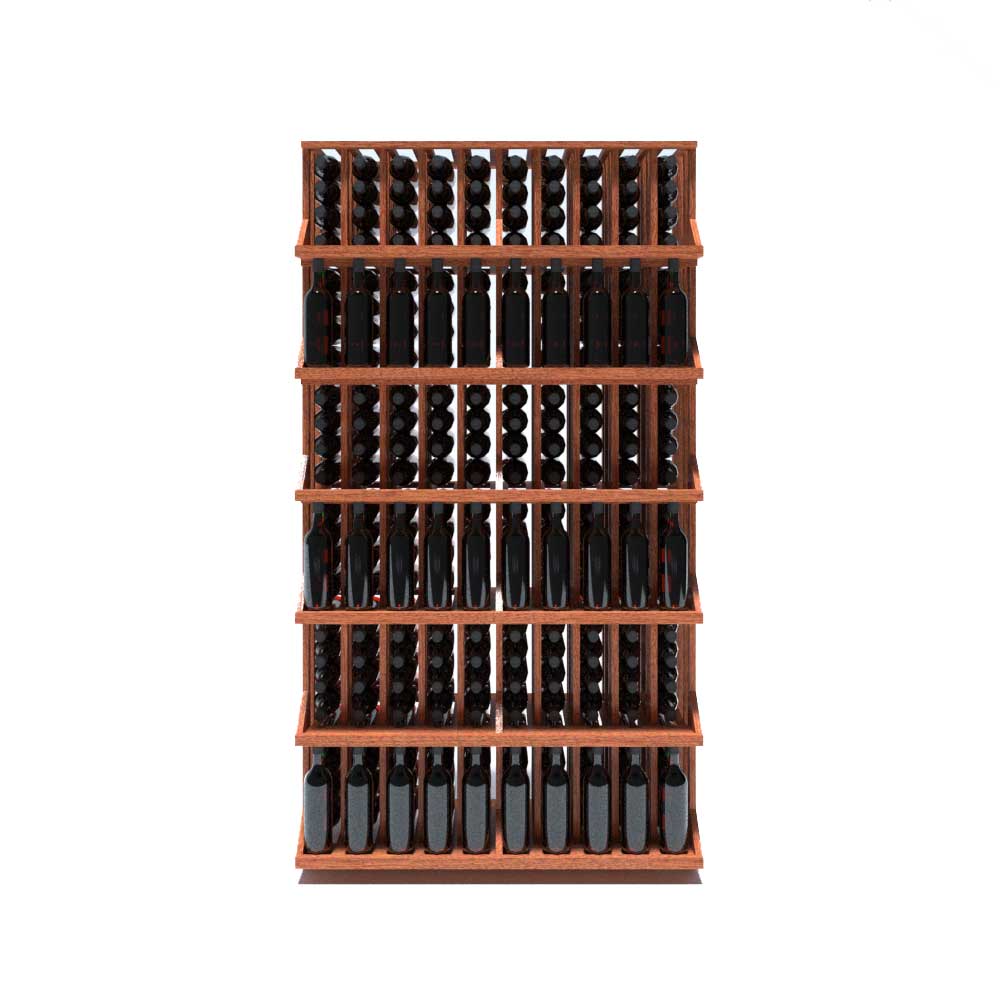6-Tier Wine Rack Display Stand - Sturdy Metal Wine Shelf Organizer for Home Bar, Restaurant & Retail Store - Perfect for Wine Bottle Storage & Showcase