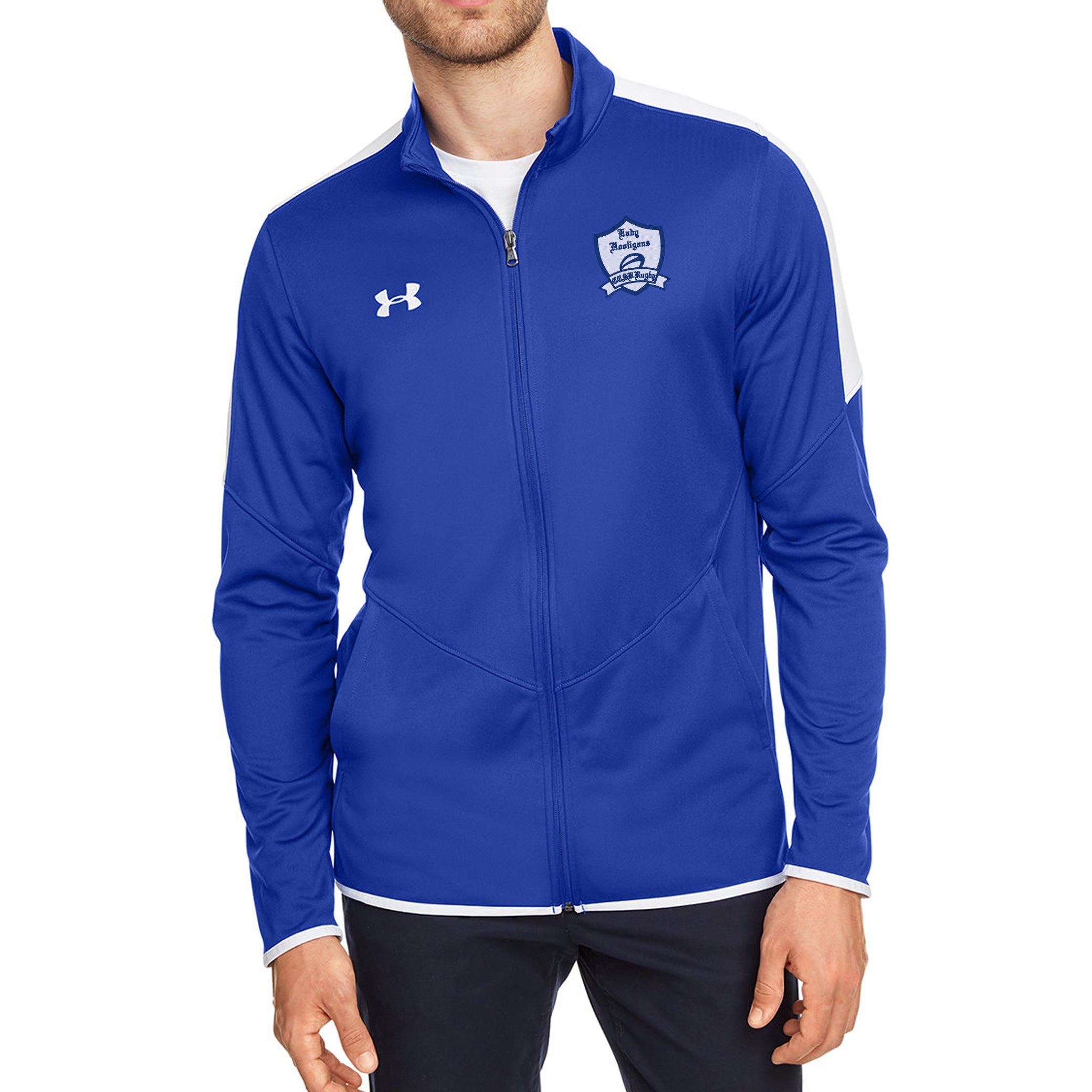 CCSU Lady Hooligans UA Rival Knit Jacket - Women's Lightweight Athletic Pullover for Sports & Casual Wear | Perfect for College Games, Gym Workouts & Everyday Fashion