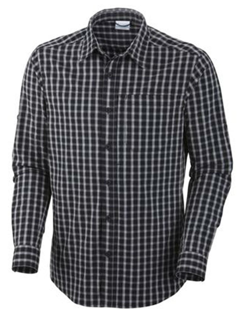 Columbia Men's Global Adventure Long Sleeve YD Shirt - Lightweight Hiking & Travel Button-Up Shirt for Outdoor Adventures, Camping & Casual Wear