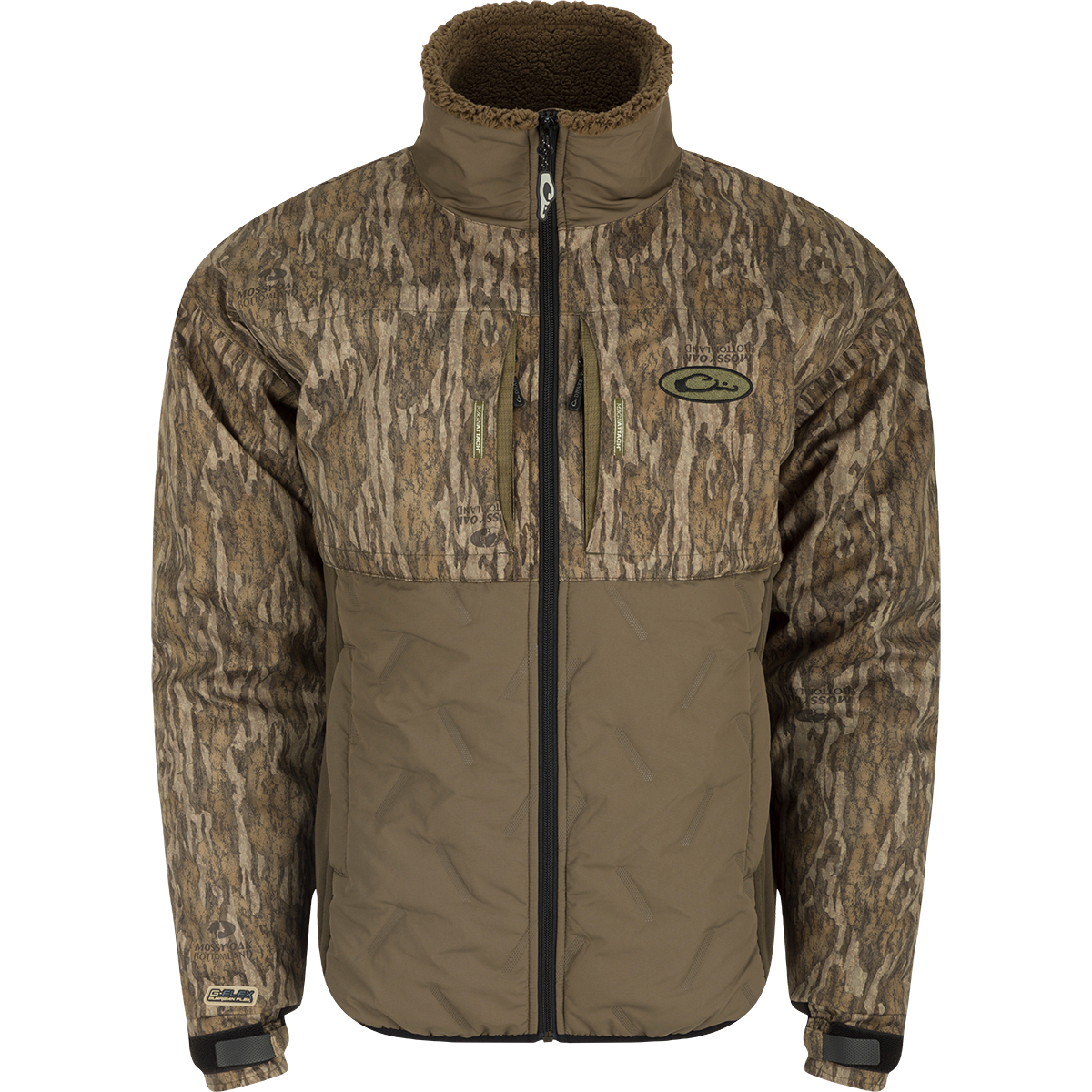 LST Guardian Flex Double Down Eqwader Full Zip Jacket - Waterproof & Windproof Outdoor Jacket for Hiking, Fishing & Camping