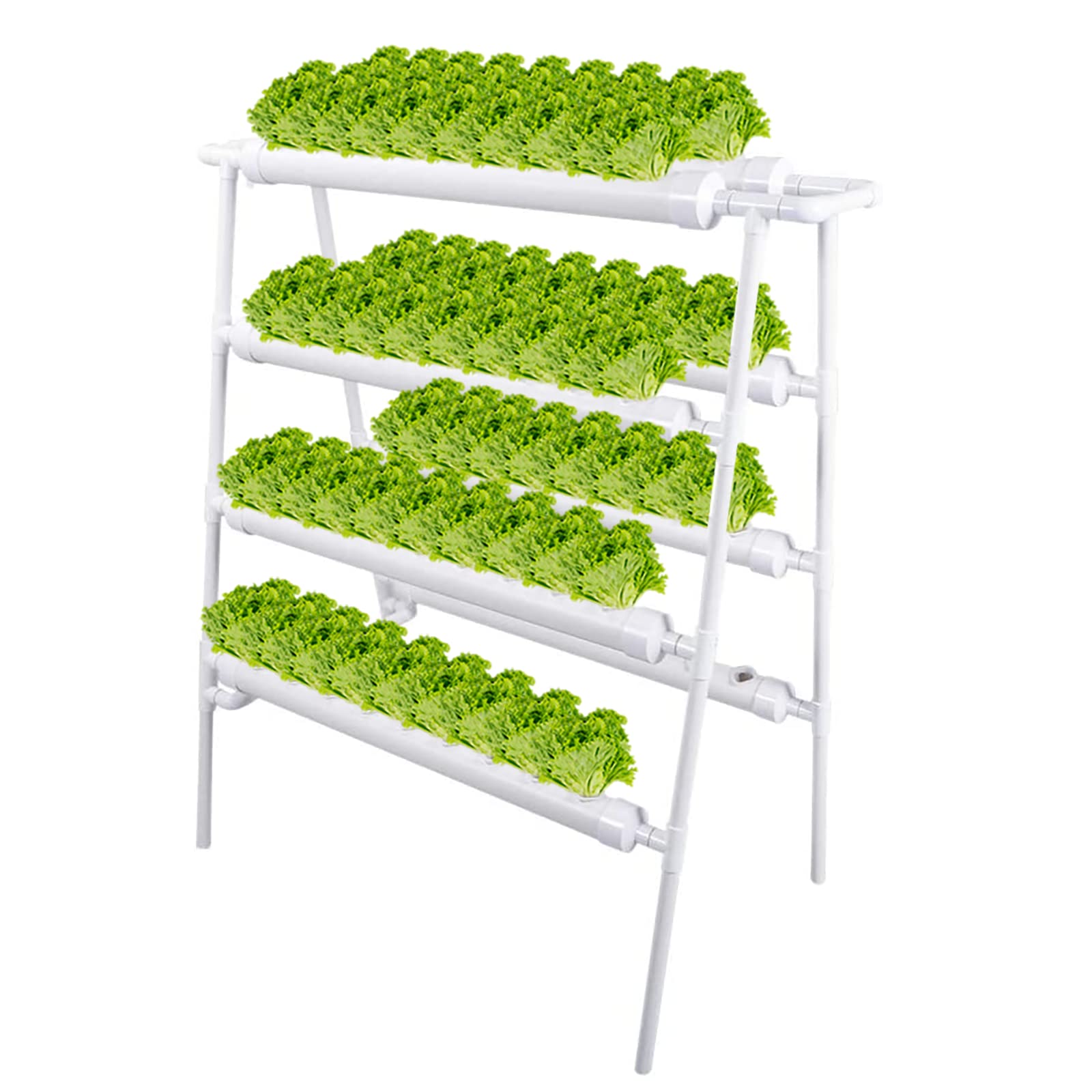 LAPOND Hydroponic Grow Kit - 72 Plant Sites Indoor Gardening System with Water Pump & Timer for Leafy Vegetables, Herbs - Perfect for Home, Apartment, and Classroom Hydroponic Planting