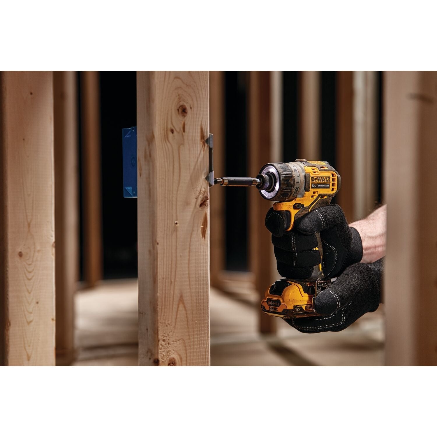 DEWALT DCF601B 12V Max Brushless 1/4 Inch Cordless Screwdriver (Tool Only) - Perfect for DIY Projects, Home Repairs & Professional Construction Work