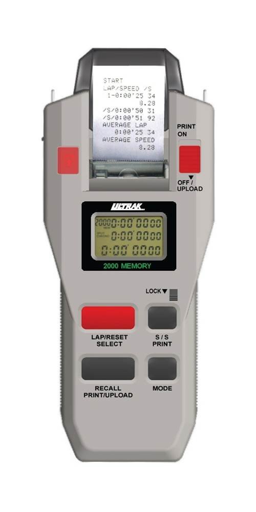 Ultrak 2000 Professional Multiple Event Timer with Built-in Printer - Perfect for Sports Events, Fitness Training, and Time Management