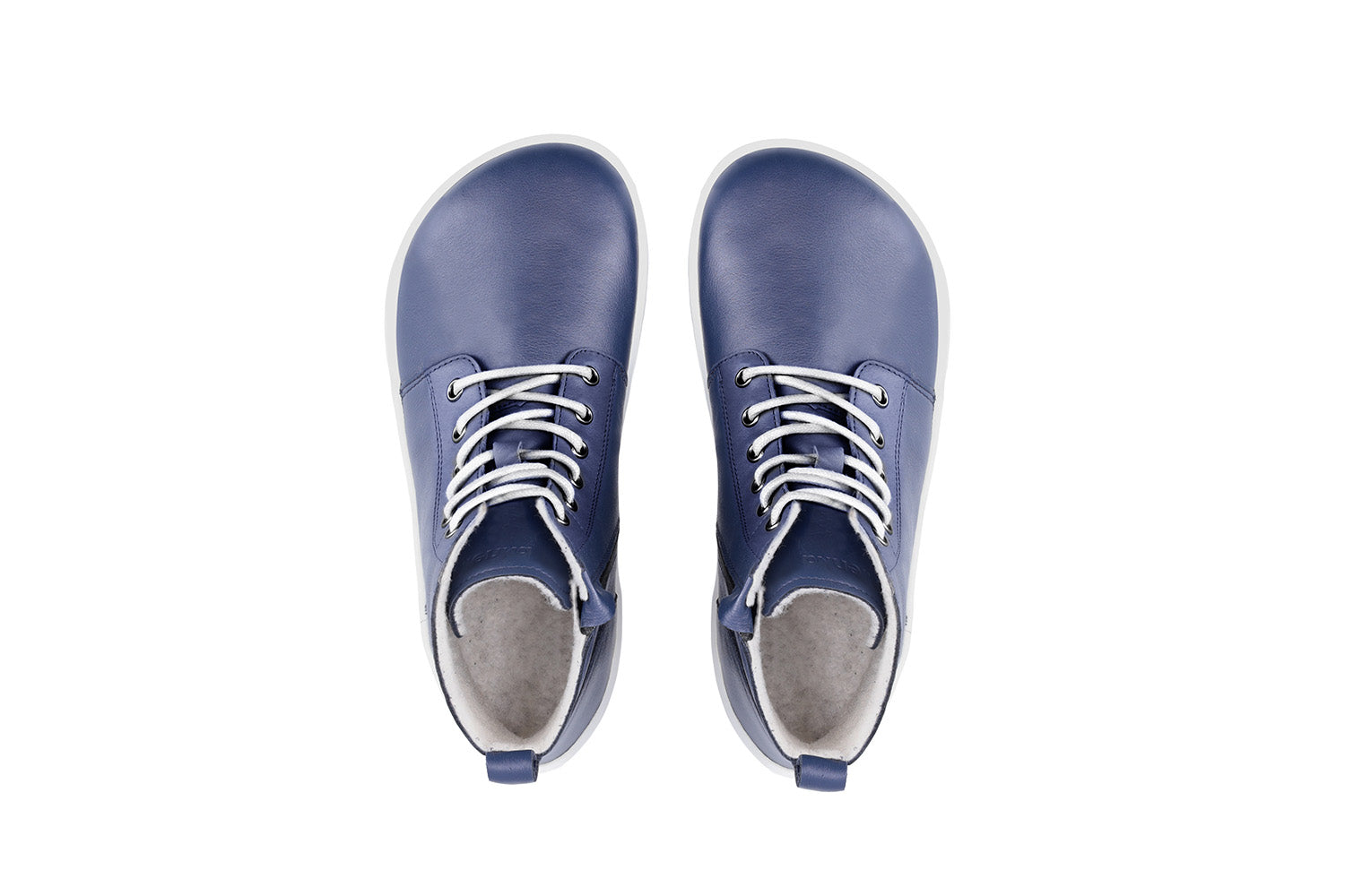 Be Lenka Atlas Winter Barefoot Boots for Men & Women - Navy Blue Waterproof Hiking & Outdoor Adventure Shoes