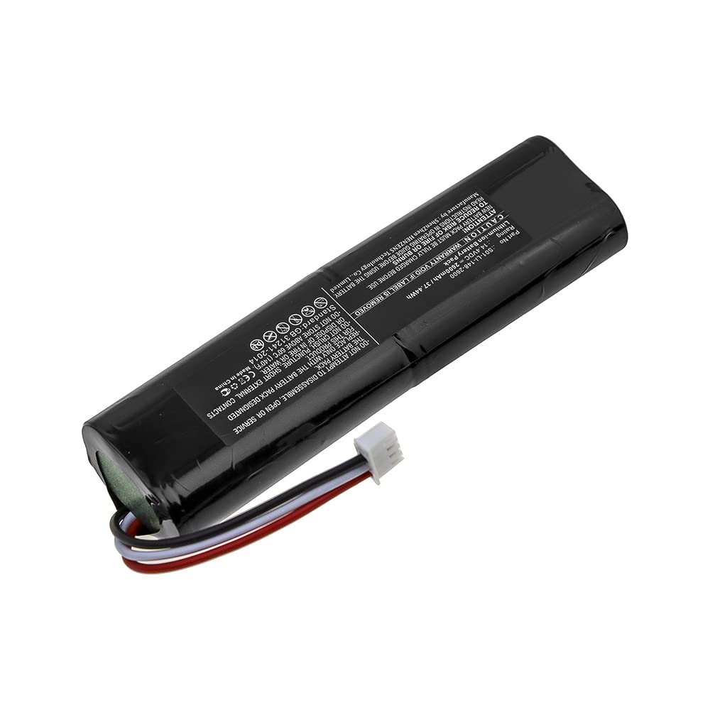 Synergy Digital Replacement Vacuum Cleaner Battery 14.4V 2600mAh Li-ion - Compatible with Ecovacs S01-LI-148-2600 & S01-LI-148-3200 Models - Perfect for Home Cleaning, Pet Hair Removal & Hard Floor Maintenance