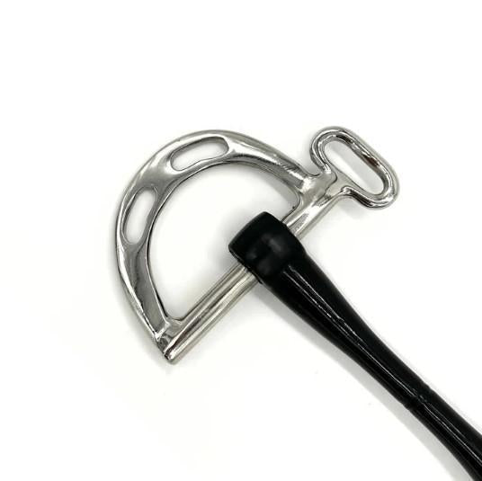 AJR Intuflex Kimberwick Bit - English Horse Riding Training Bit for Dressage & Jumping - Perfect for Training & Show Events