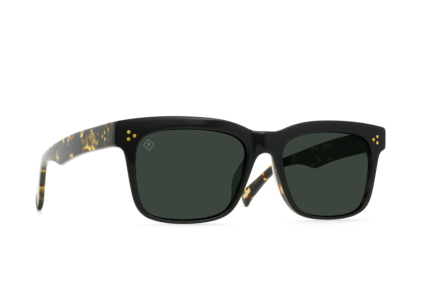 Breven Eclipse Polarized Sunglasses - Green Lens 55mm UV Protection for Men & Women - Perfect for Driving, Running, and Outdoor Activities