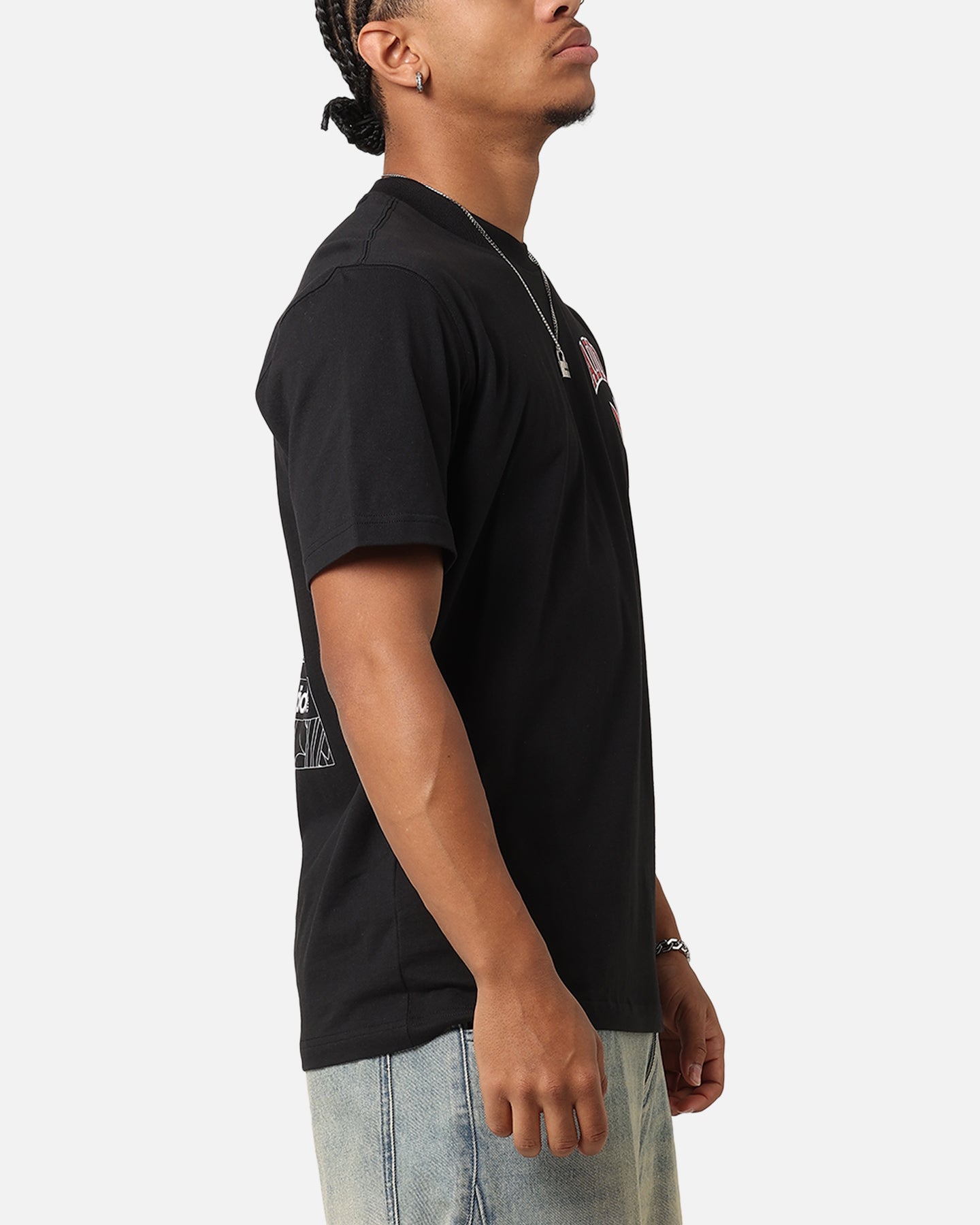 Adidas VRCT 2 T-Shirt for Men - Black Cotton Short Sleeve Tee - Casual Wear & Gym Workout Shirt