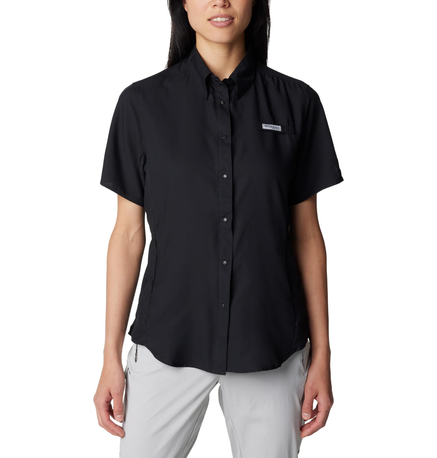 Columbia Women's Tamiami II Short Sleeve Shirt - UPF 50 Sun Protection, Moisture-Wicking & Breathable for Hiking, Travel & Outdoor Adventures