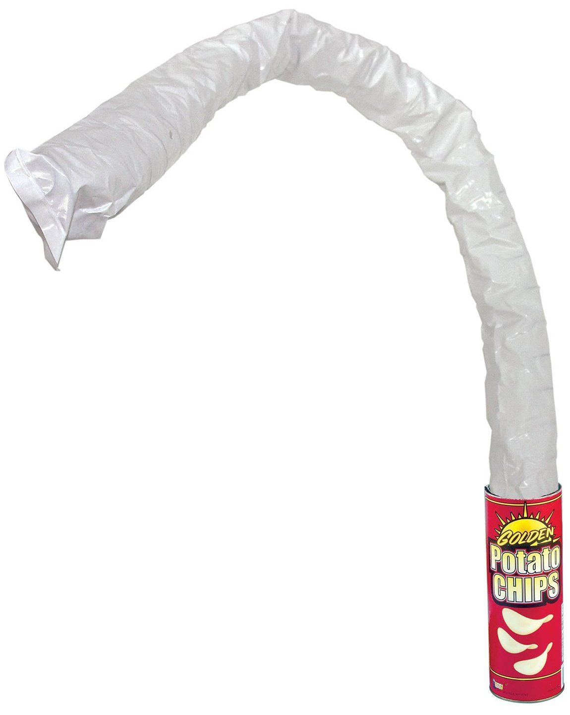 Funny Potato Chip Snake Prank Can - Hilarious Fake Snack Toy for Gags & Jokes - Perfect for Pranks, Parties, and Halloween Scares