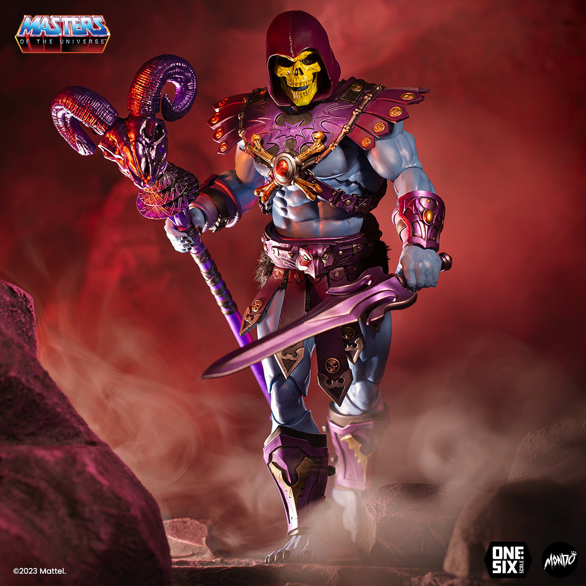 Masters of the Universe Skeletor 1/6 Scale Collectible Action Figure - Perfect for Display, Gifts, and He-Man Fans