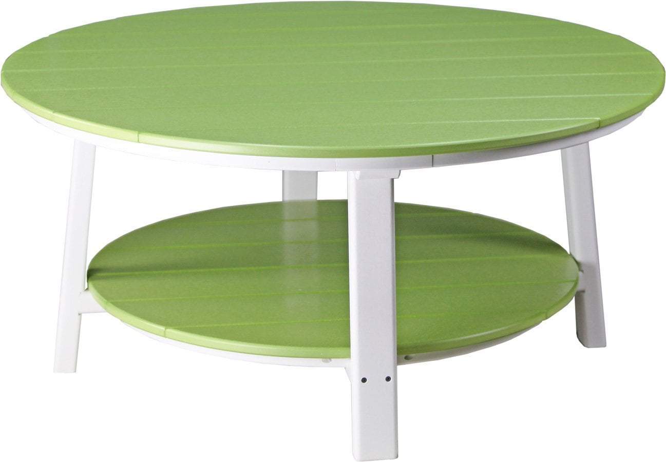 Lime Green on White