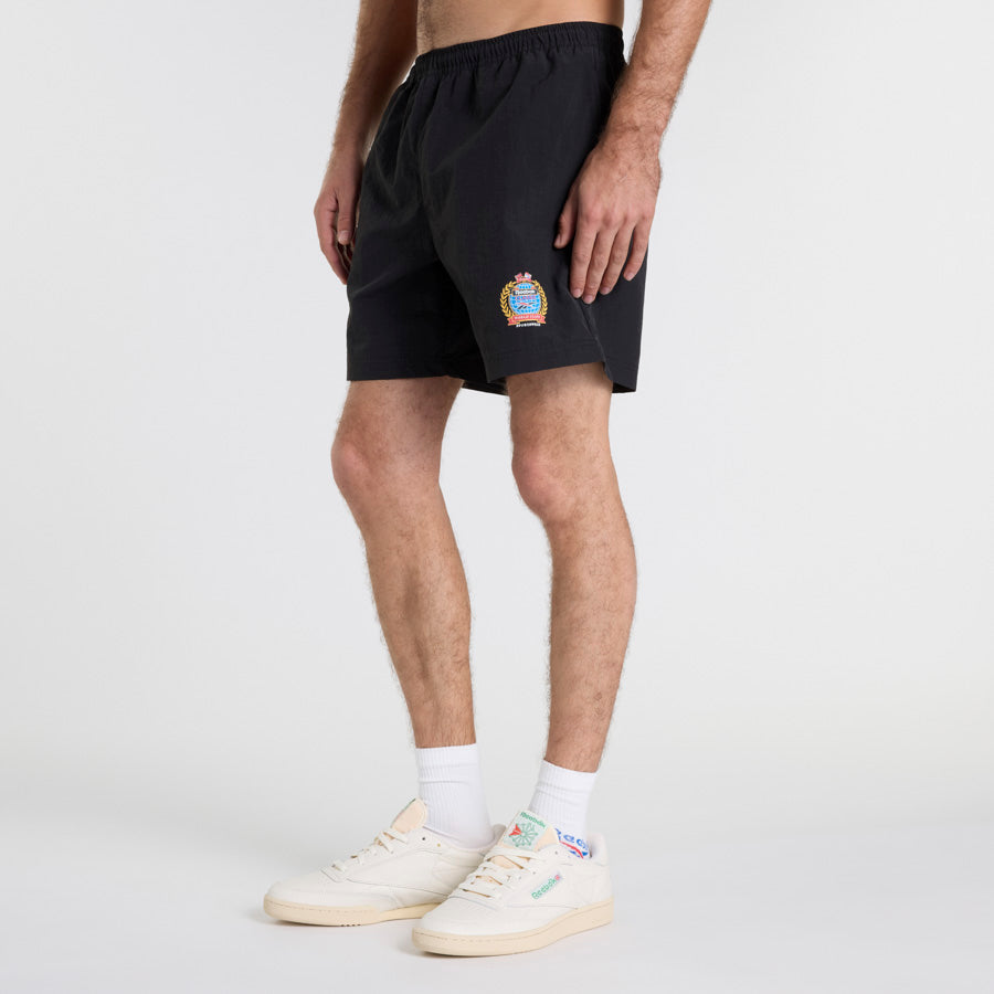 Premium Global Woven Shorts for Men - Comfortable & Breathable Black Casual Shorts | Perfect for Summer, Travel, Gym & Outdoor Activities