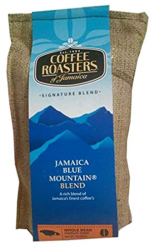 Premium Jamaica Blue Mountain Blend Whole Bean Coffee - 2lbs Bag | Authentic Jamaican Coffee Roasters | Perfect for Home Brewing, Gifts & Office Use