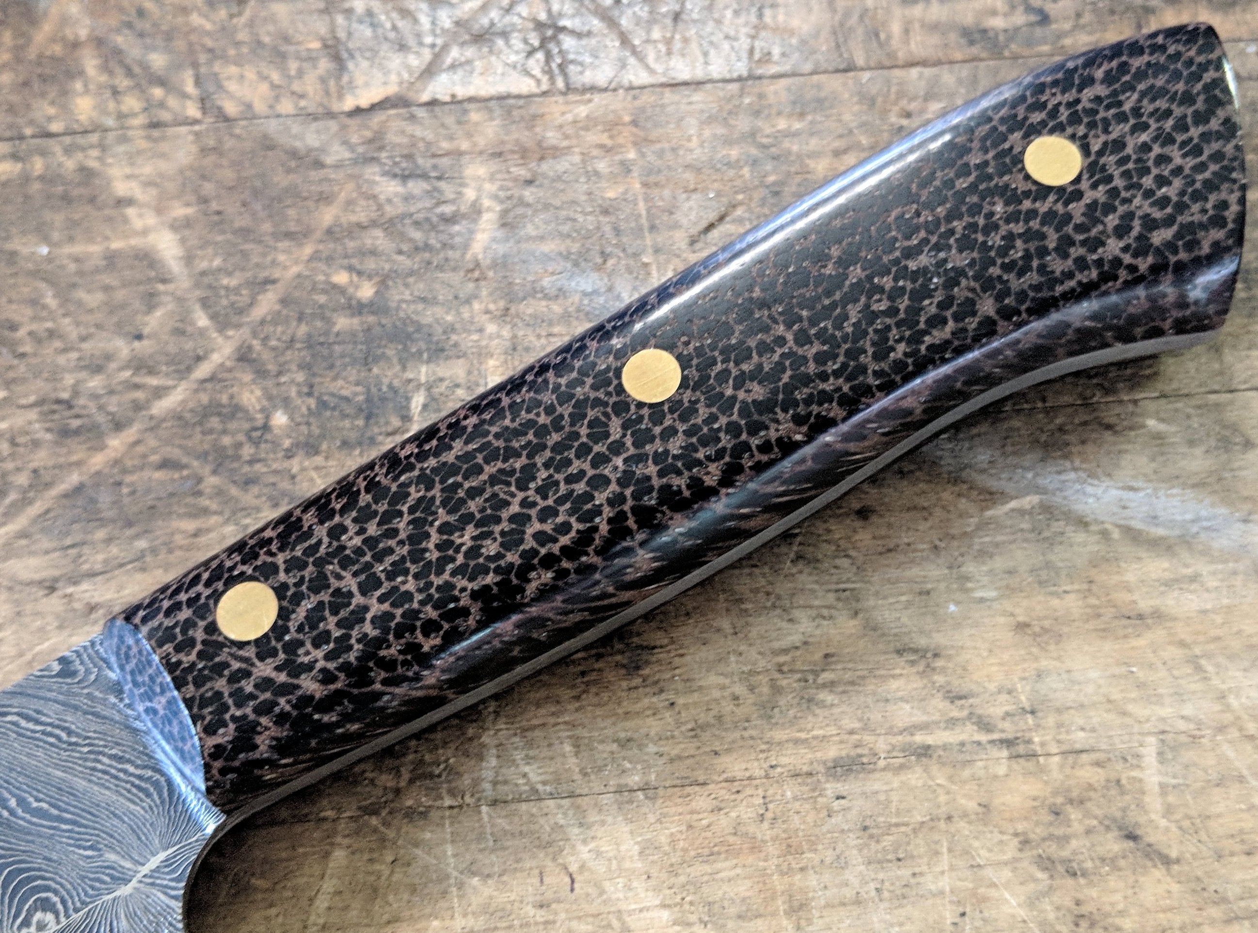Premium Fell Knives Double Twist Damascus 7