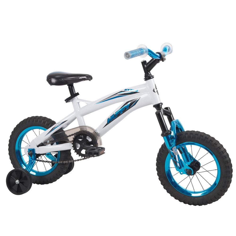 Huffy 12-Inch Kids Bike with Training Wheels - Perfect First Bike for Boys & Girls Ages 3-5 - Safe & Stable for Beginners - Ideal for Neighborhood Rides, Park Adventures & Learning to Cycle