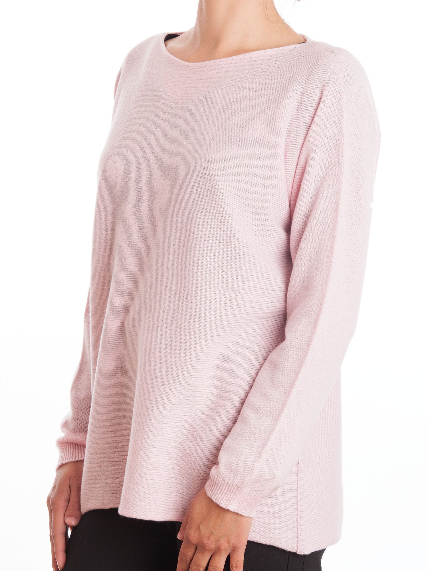 Luxury 100% Italian Cashmere Sweater for Women - Dalle Piane Maxi Pull Soft Warm Winter Knitwear - Perfect for Office, Travel & Holiday Outfits