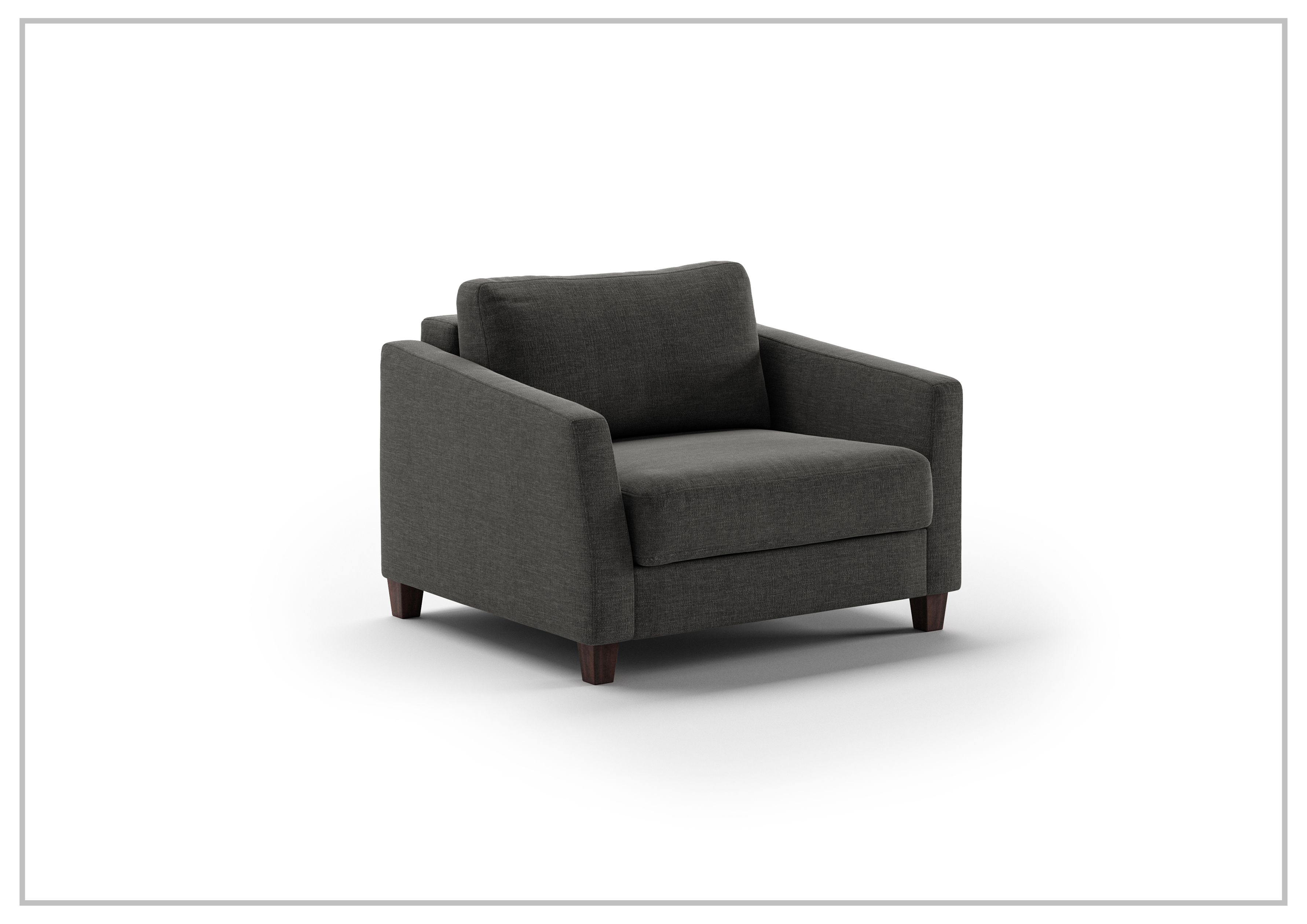 Luonto Monika Fabric Chair Cot Sleeper Sofa Bed - Convertible 3-in-1 Furniture for Small Spaces | Multiple Color Options | Perfect for Guest Rooms, Apartments & Dorm Rooms