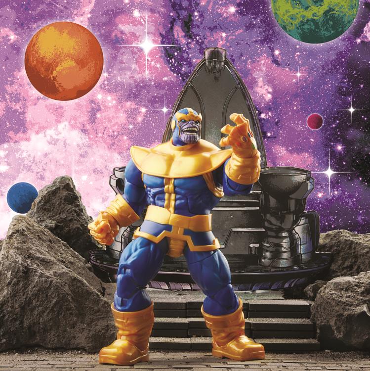 Marvel Legends Deluxe Thanos Action Figure - 6-inch Collectible Toy with Infinity Gauntlet | Perfect for Display, Gifts, and Marvel Fans