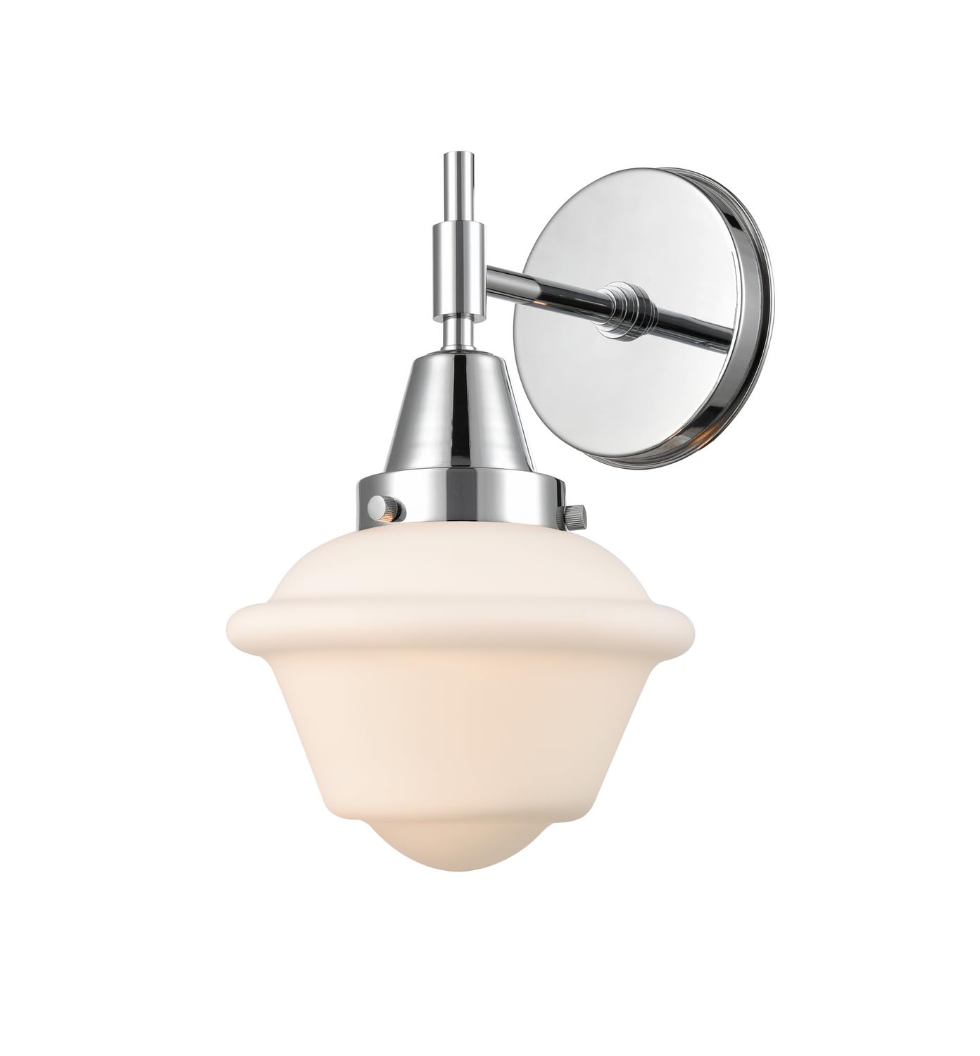 Innovations 447-1W-PC-G531-LED Modern Chrome LED Wall Sconce Light Fixture - Energy Efficient Indoor Lighting for Hallway, Bedroom, and Living Room Decor