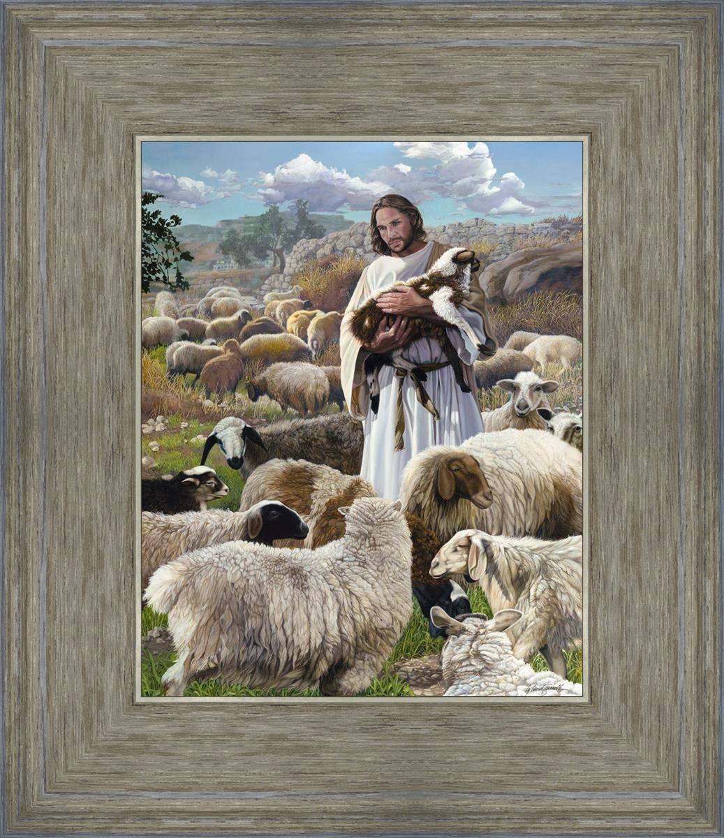 Finding The One By Liz Lemon Swindle - Inspirational Christian Art Print for Home, Office & Gift Giving - Perfect for Weddings, Anniversaries & Spiritual Decor
