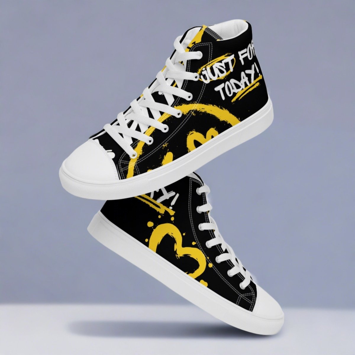 Men's Resilience High Top Sneakers - Just for Today Edition | Durable & Stylish for Casual Wear, Gym, and Street Fashion