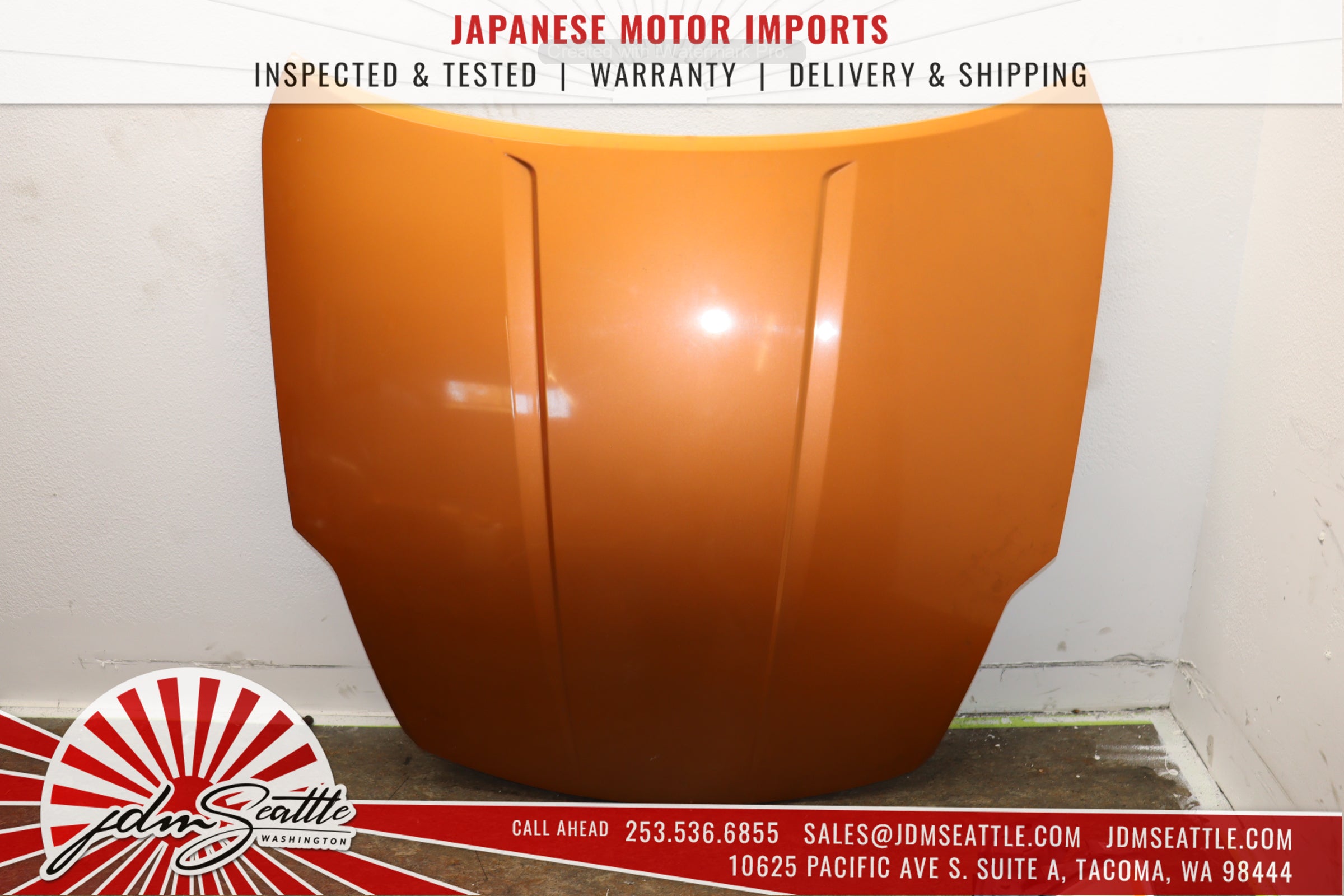 JDM 03-05 Nissan 350Z/Z33 Orange Complete Front End Conversion Body Kit - Upgrade Your Ride for Street Racing & Car Shows