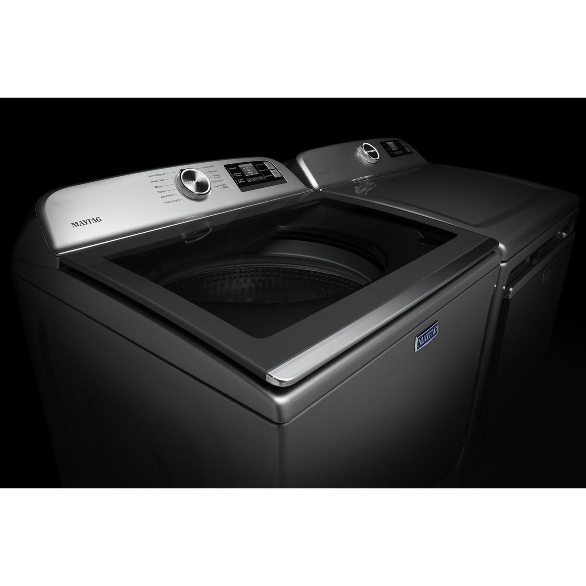 Maytag YMED6230HC Electric Dryer - 7.0 Cu. Ft. Capacity, Metallic Slate - Energy Efficient, Large Capacity Laundry Dryer for Home & Family Use
