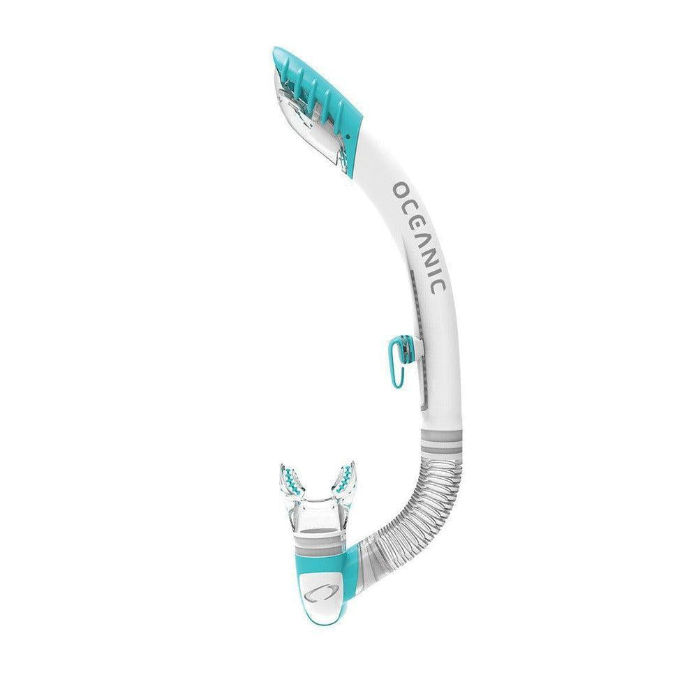 Oceanic Ultra Dry 2 Snorkel for Scuba Diving - Top Dry Snorkel for Clear Breathing Underwater | Perfect for Ocean, Pool & Beach Adventures