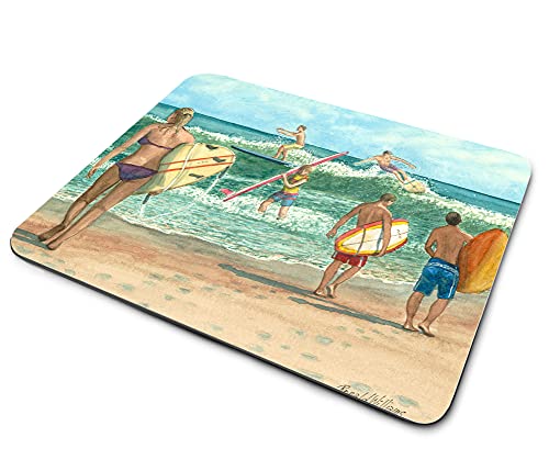 Surfers on Beach
