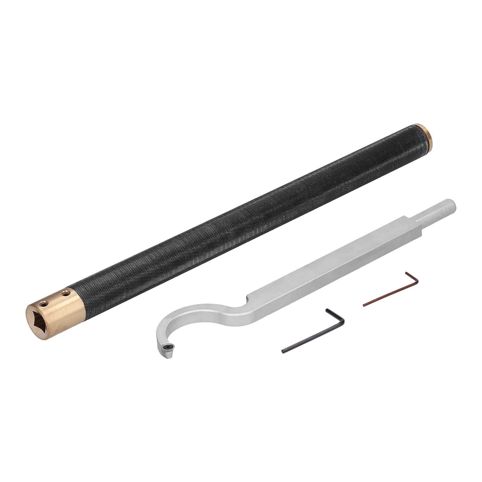 Premium Wood Lathe Turning Tools - Swan Neck Hollow Cutter & Finisher with Hex Wrench for Woodworking, DIY Crafts & Professional Woodturning Projects