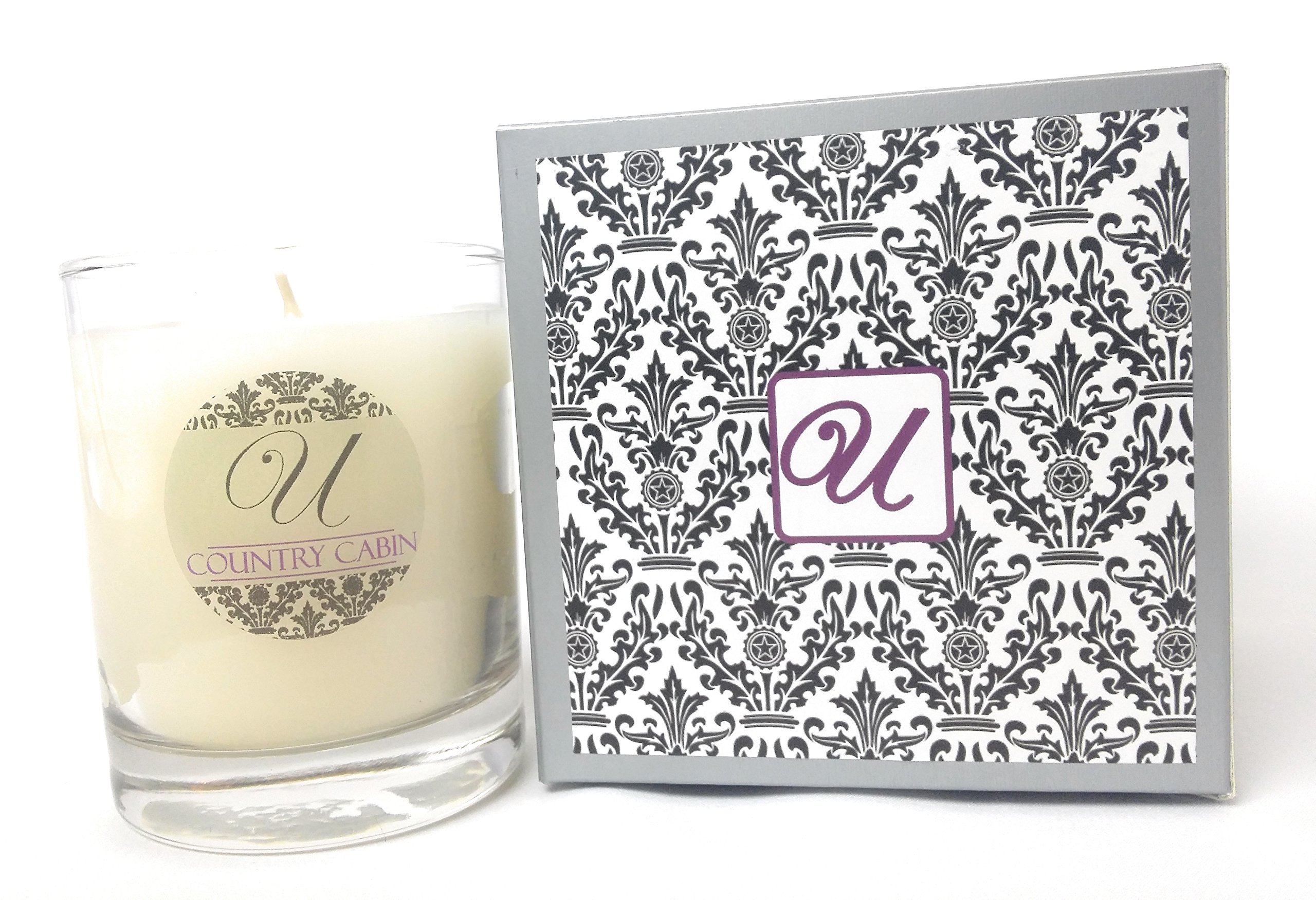Country Cabin 14 oz Glass Jar Scented Candle with Hidden Jewelry Inside - Necklace Valued $10 to $10,000 | Perfect for Home Decor, Gifts & Relaxation
